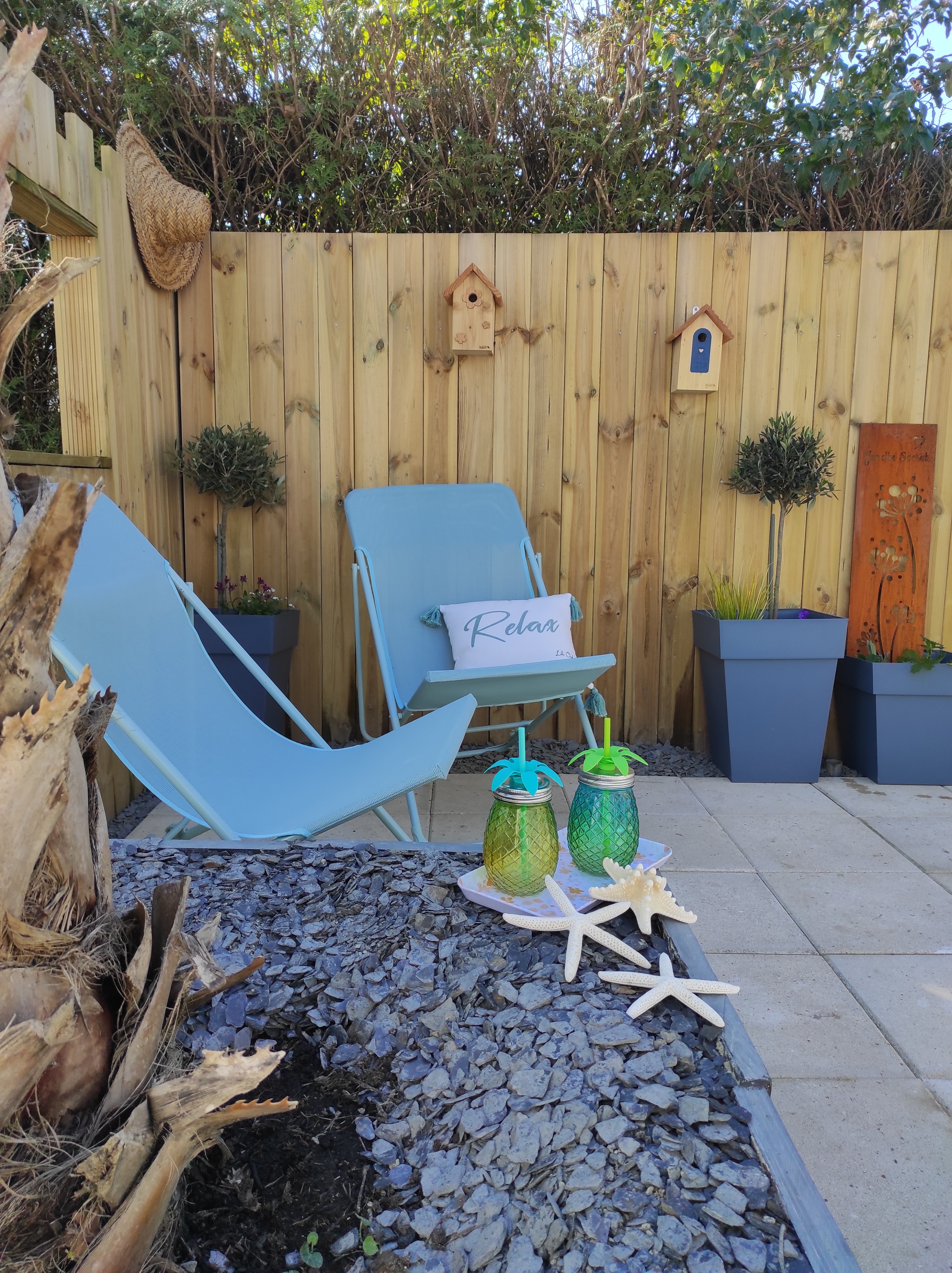Transats sur votre terrasse