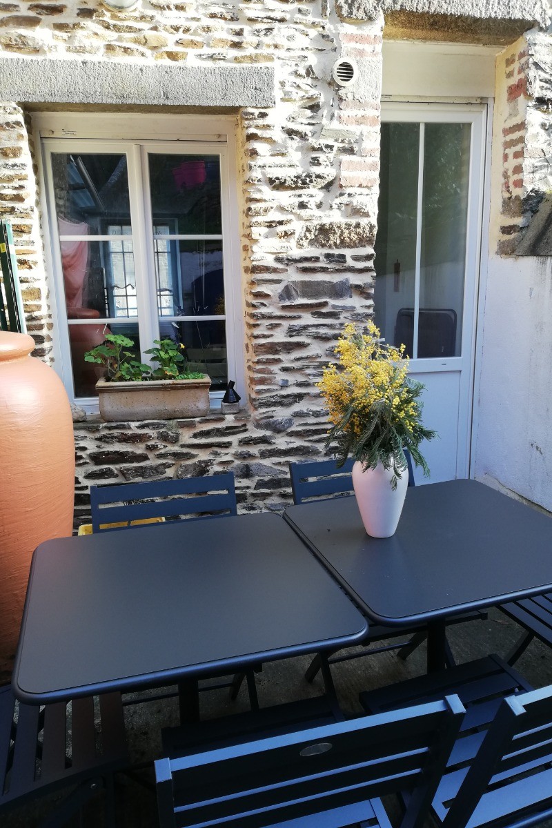 1ère terrasse avec voile d'ombrage