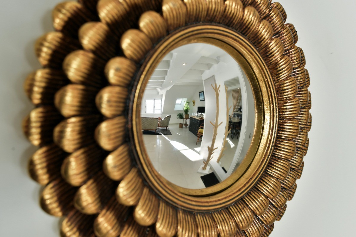 Détail de la pièce de vie.