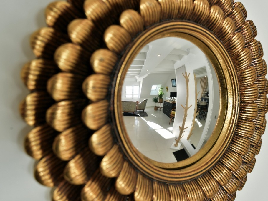 Détail de la pièce de vie.