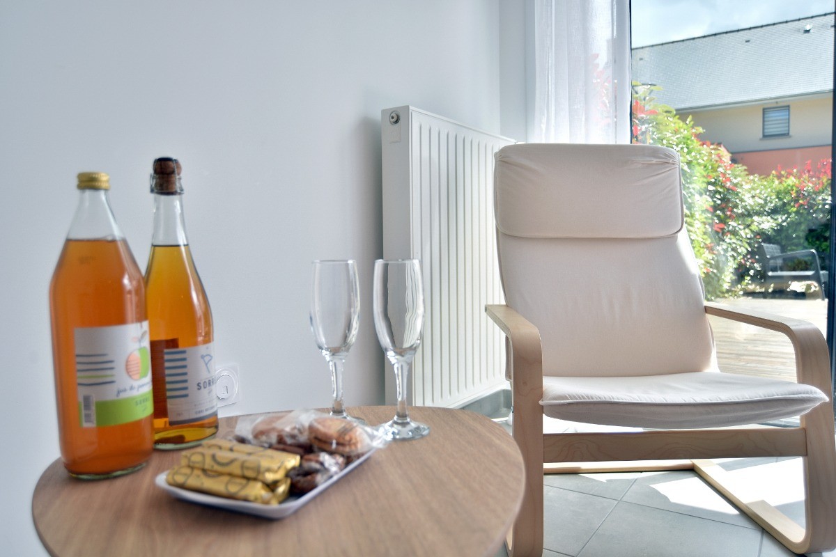 Coin détente dans pièce à vivre