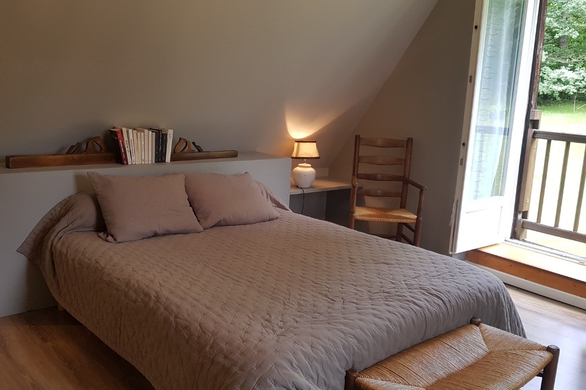 porte fenêtre côté prairie