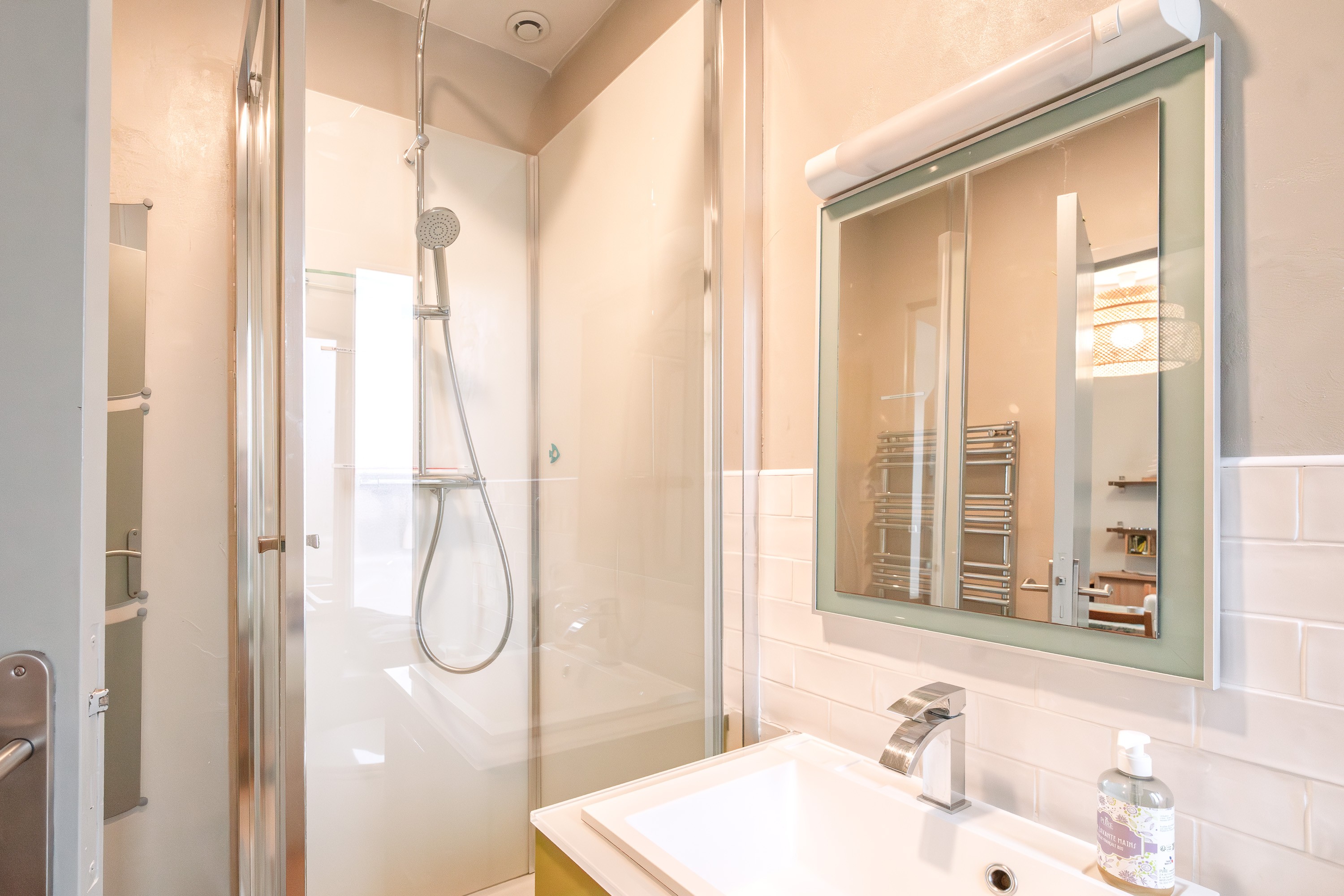 The shower room