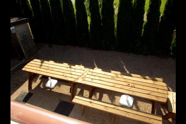 Terrasse - Gite des Cucherons