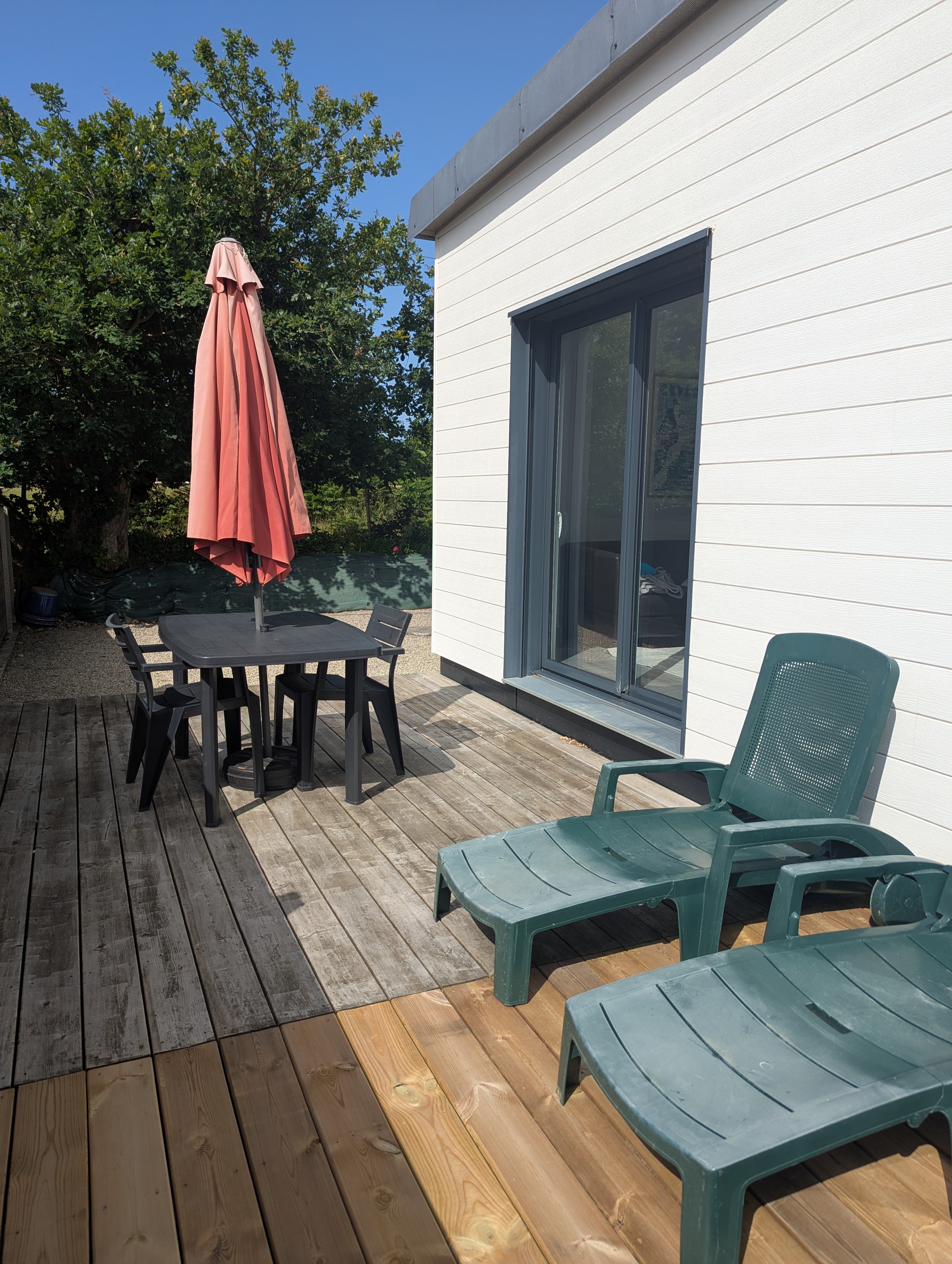 Wooden terrace 
