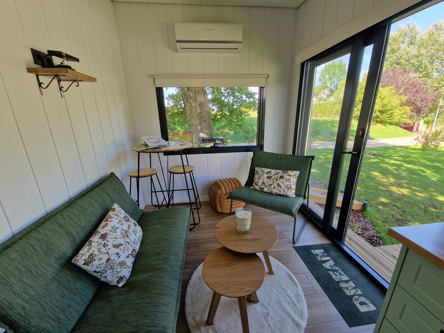 Salon ouvert sur la nature - Au Coin du Chêne