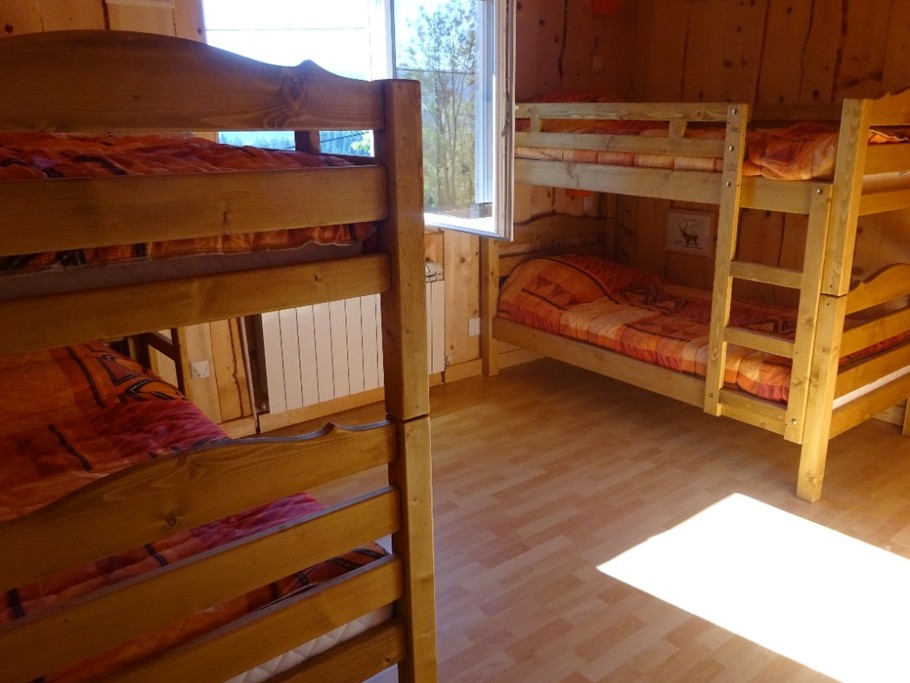 Chambre double lits gigognes
