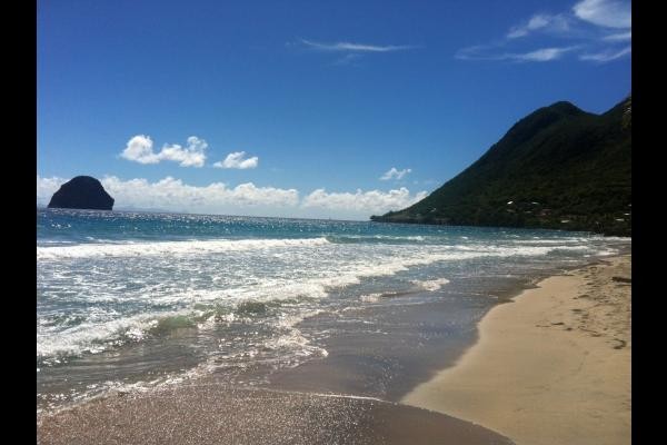 la plage et son rocher