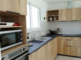 Cuisine ouverte sur séjour