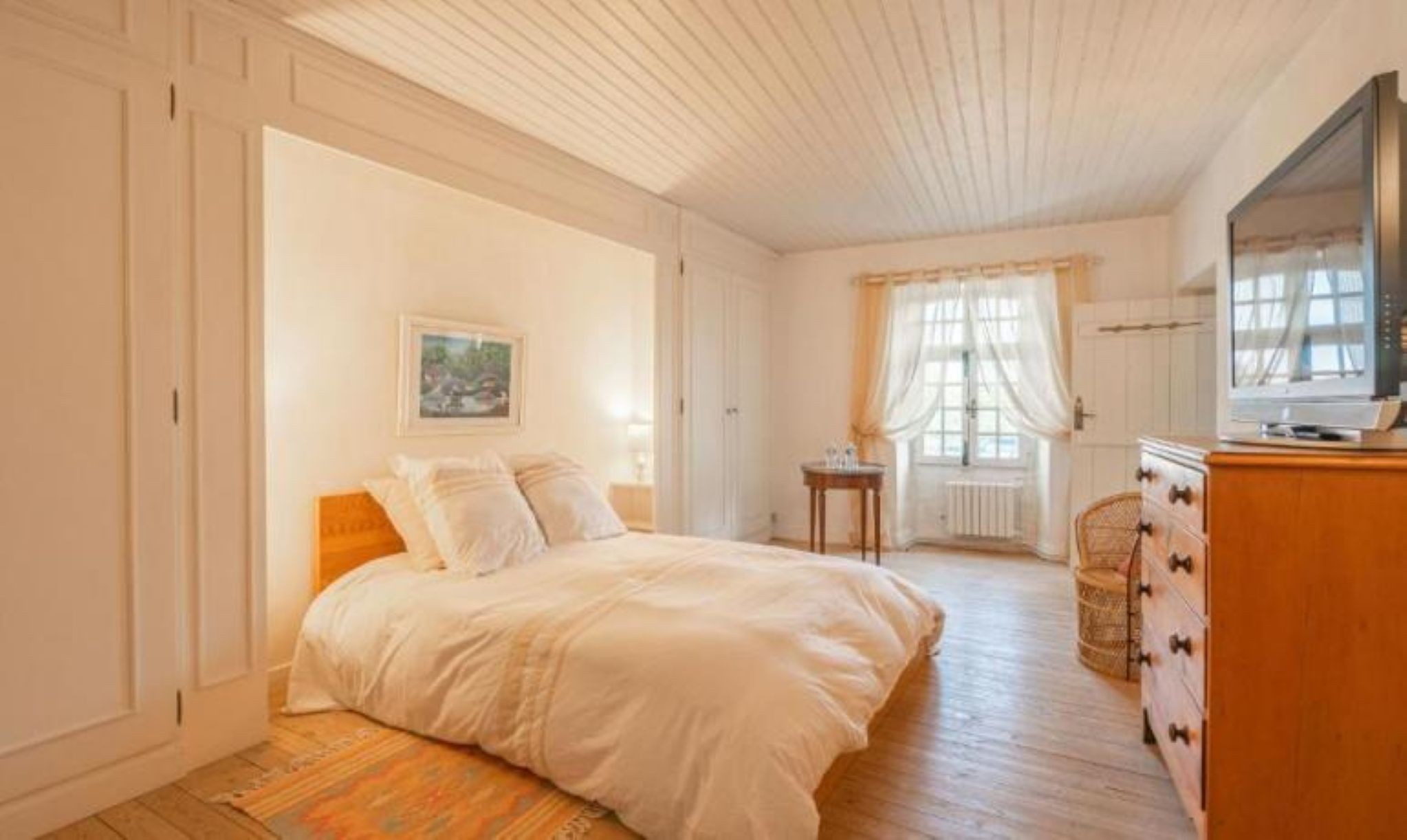 Chambre Daniel Gareshé pour 2 personnes au 1er étage de la Maison Gareshé en Charente maritime