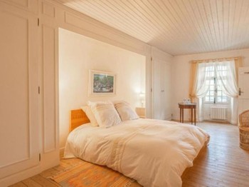 Chambre Daniel Gareshé pour 2 personnes au 1er étage de la Maison Gareshé en Charente maritime