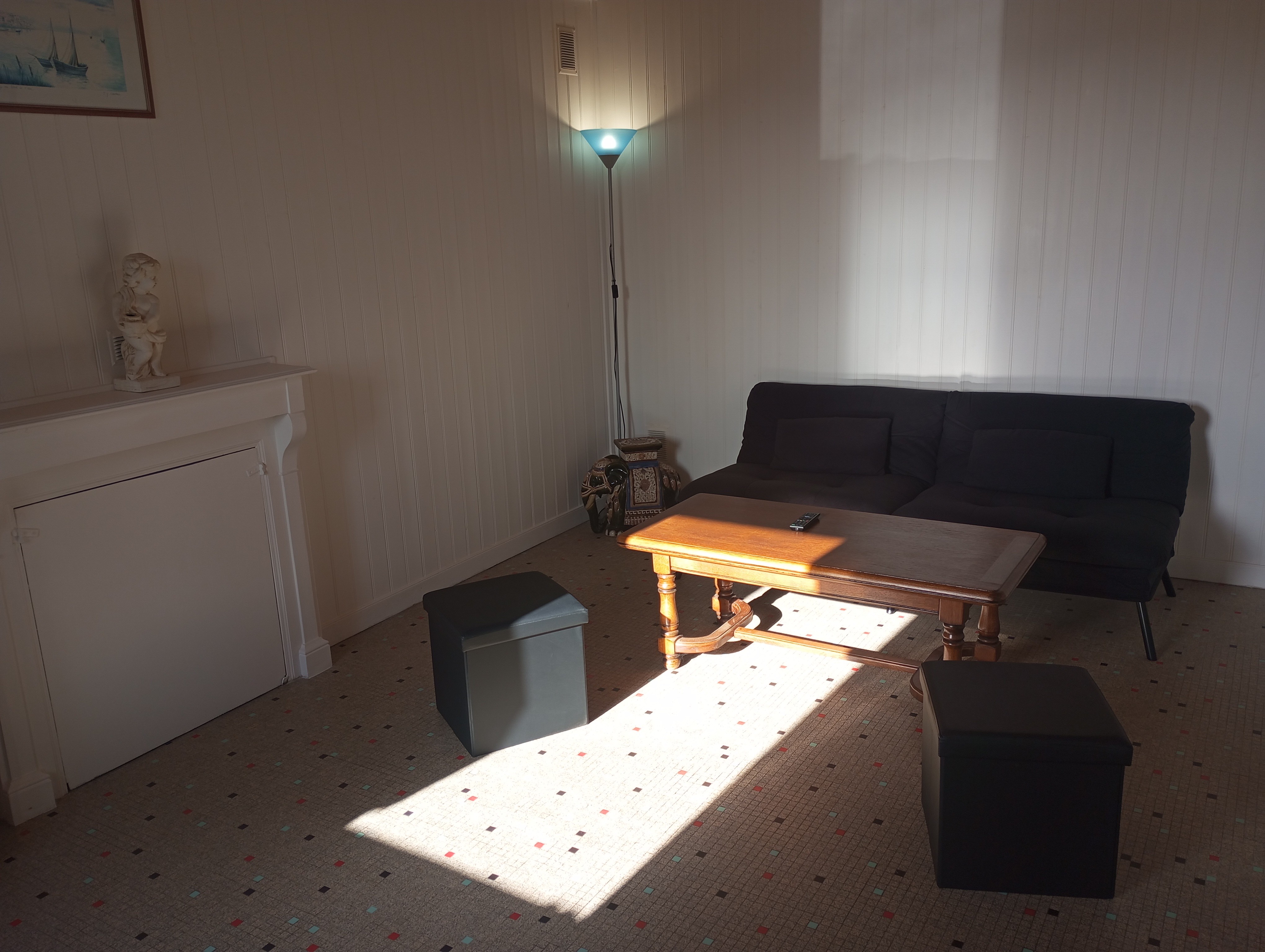 Salon avec TV