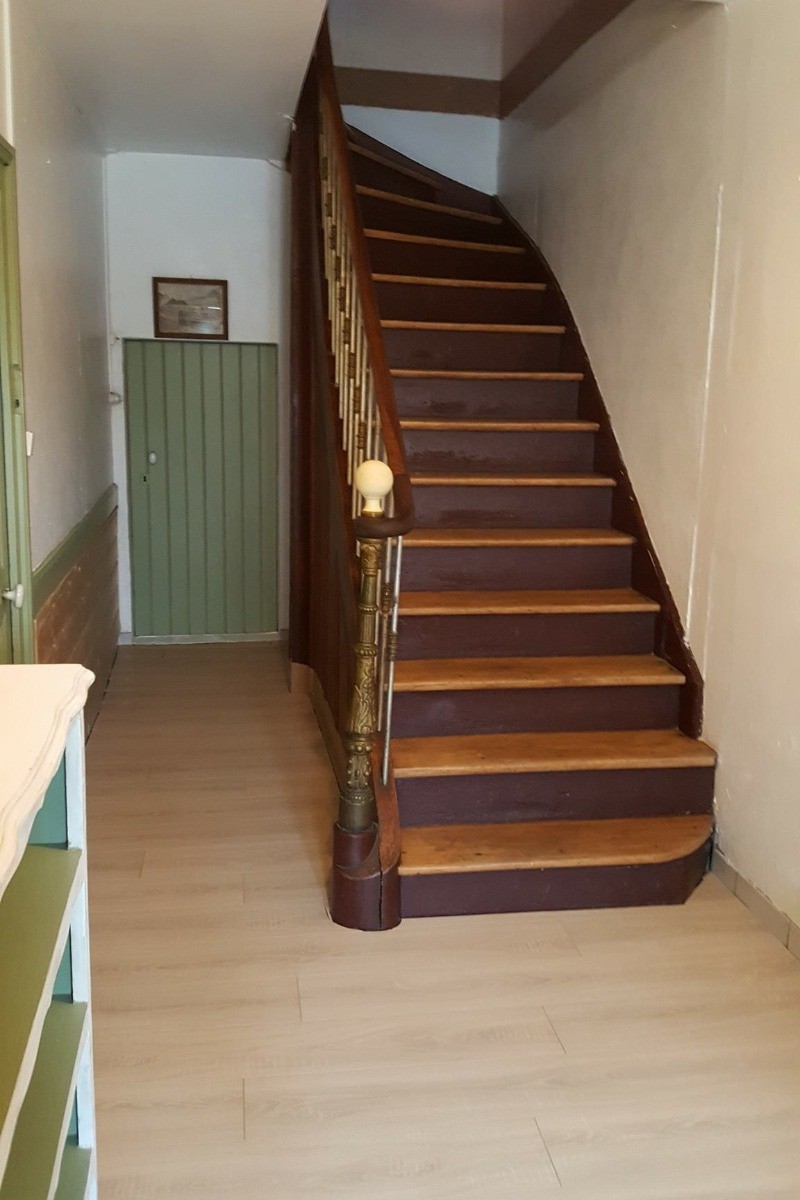 L'escalier d'origine est toujours là