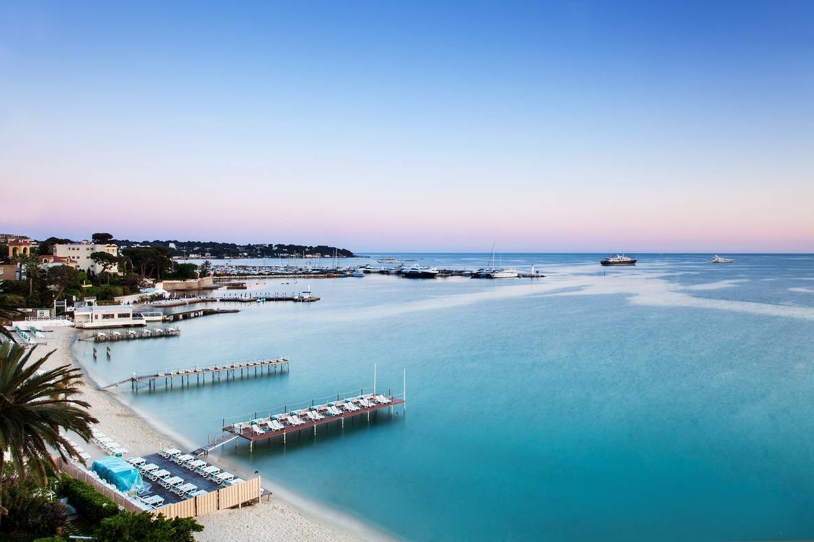 Vue sur Juan-les-Pins et ses plages