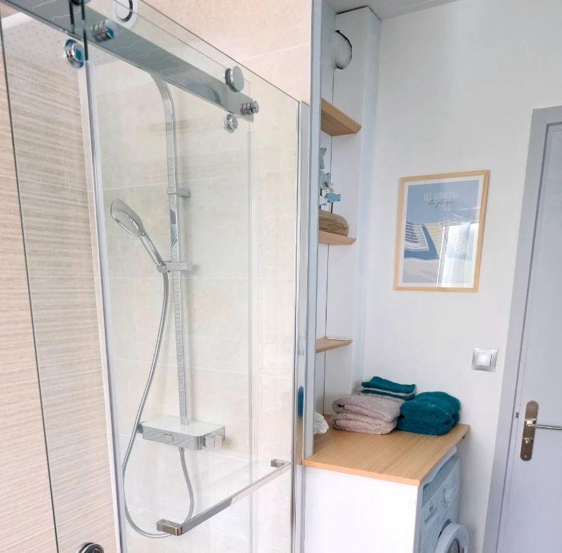 douche à l'italienne 90 x140