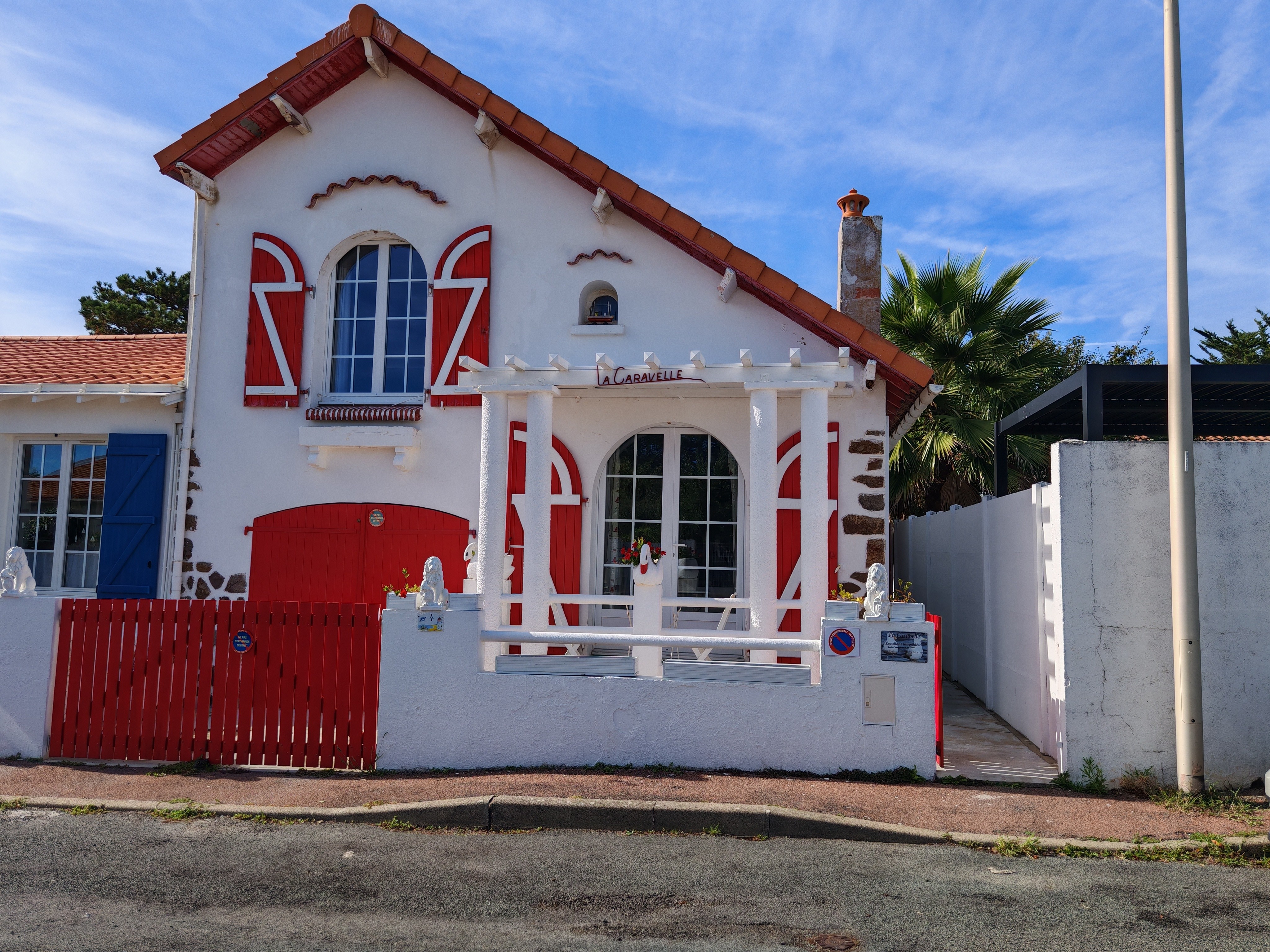 Front façade