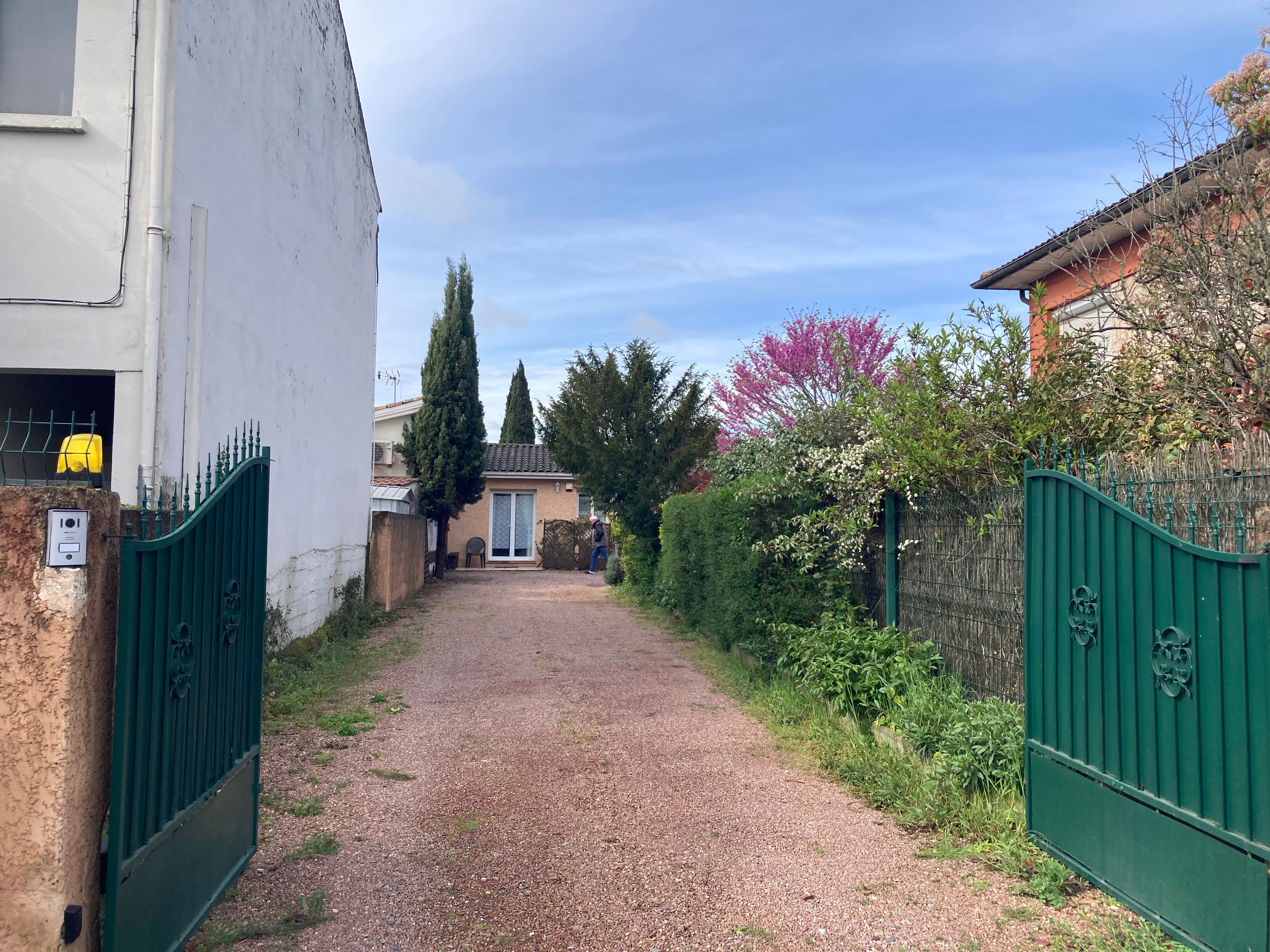 Entrance to the gîte