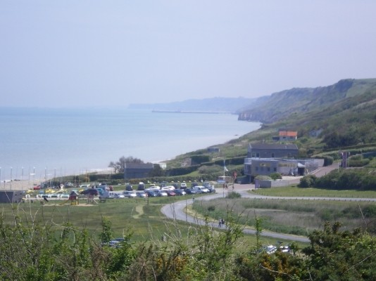 Vue d'Omaha Beach