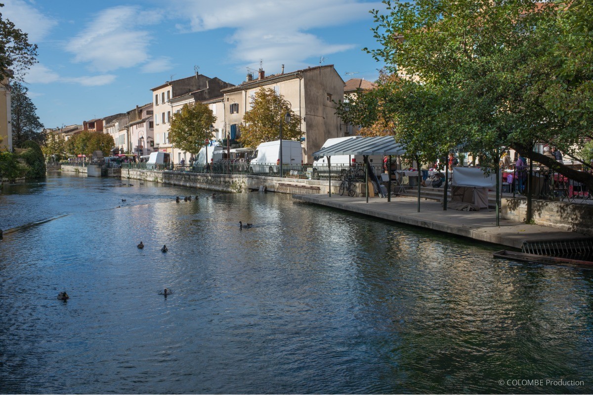 Vue L'Isle sur la Sorgue