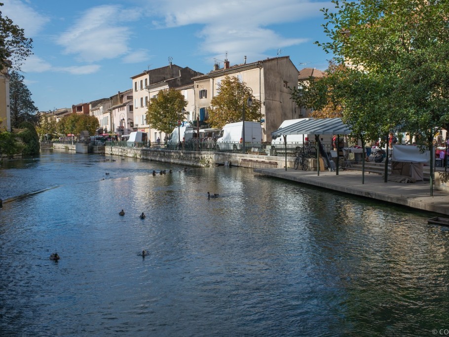 Vue L'Isle sur la Sorgue