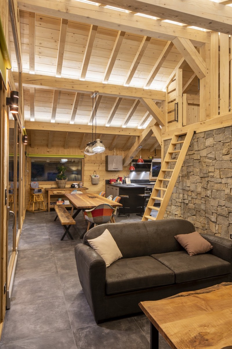 Séjour - Chalet Horizon 180 Gérardmer