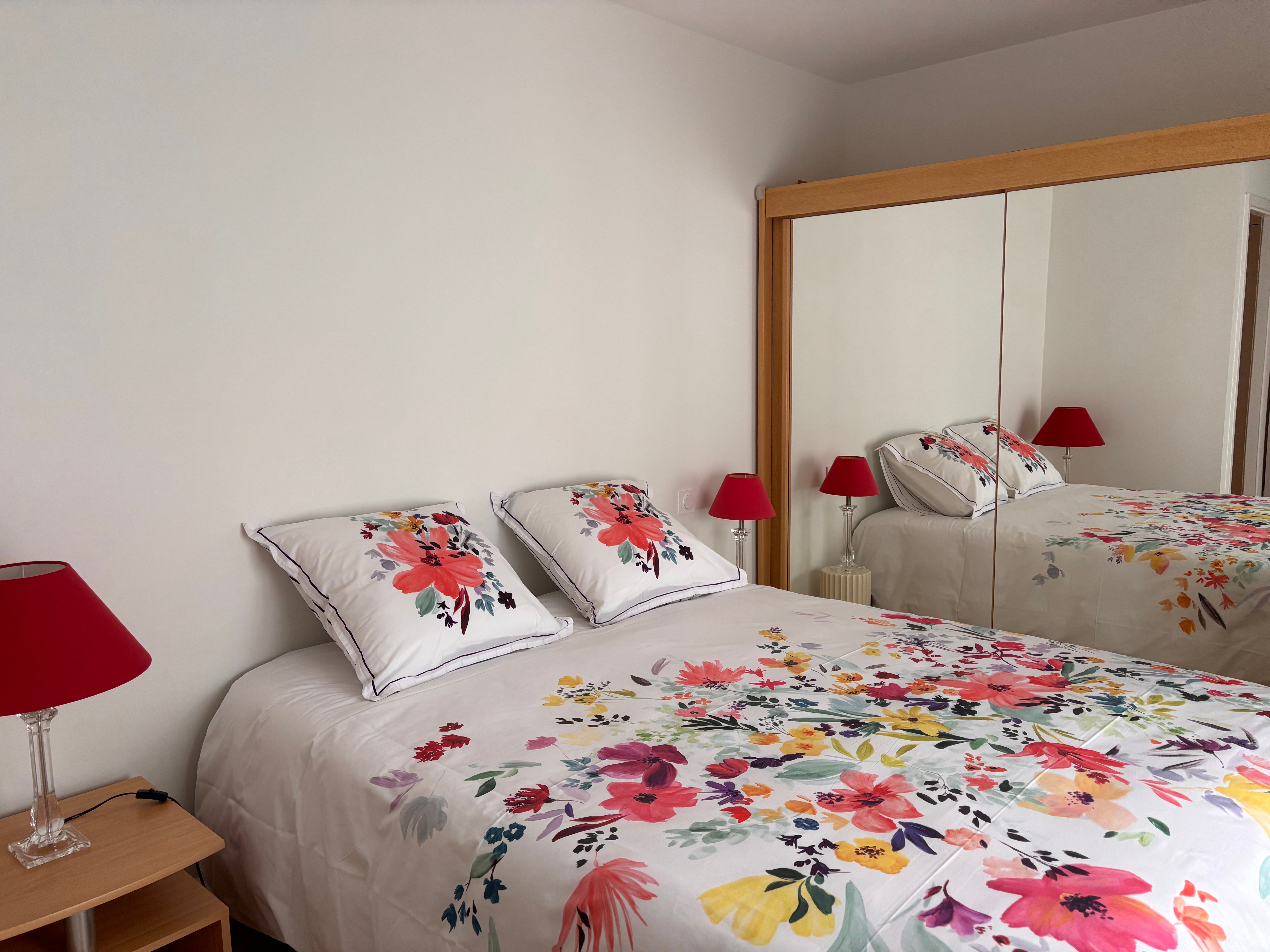 Chambre  - Appartement les Marguerites - Contrexéville, Vosges