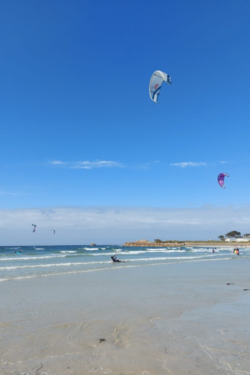 Kite surf à Trestel
