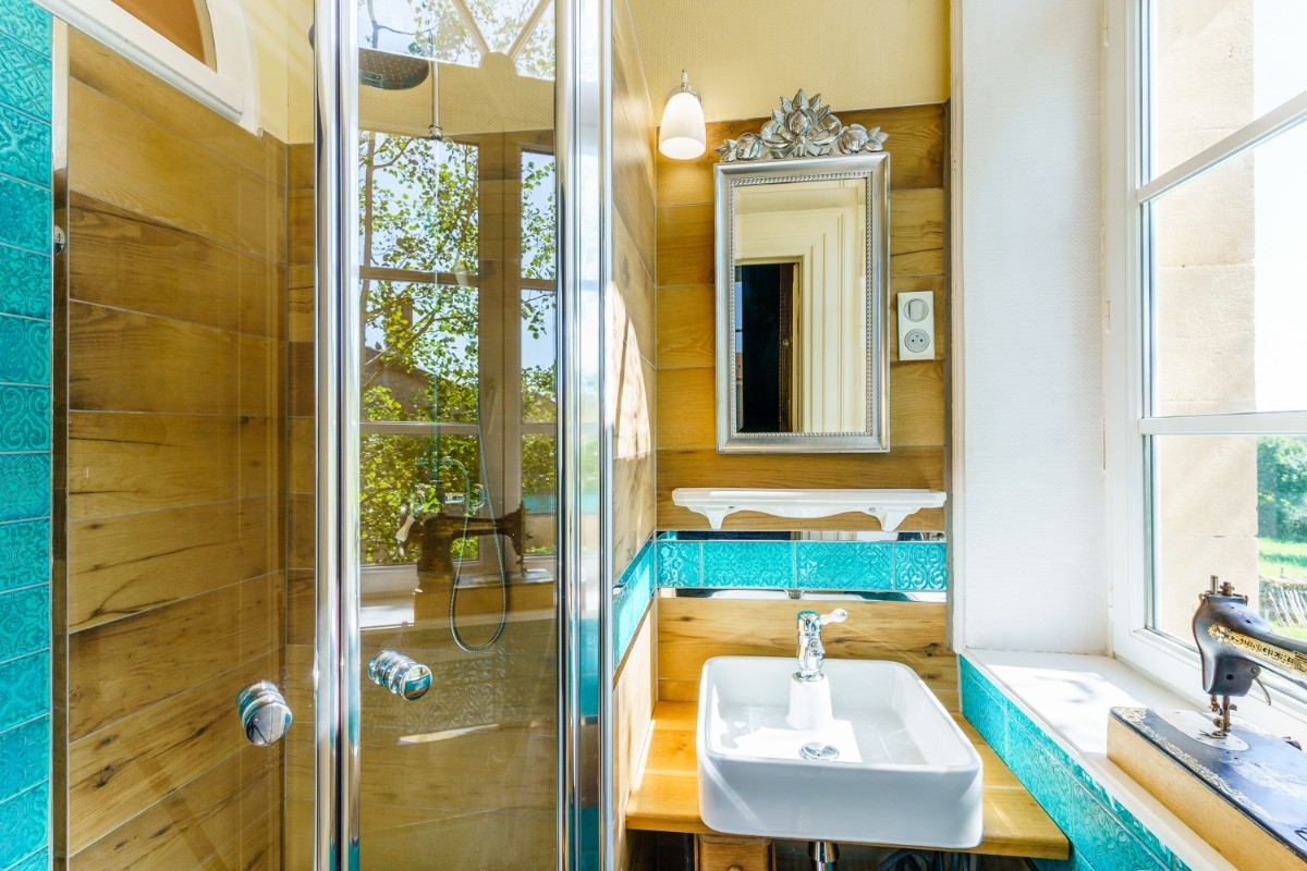 Salle d'eau - La Martinerie maison à Mangiennes