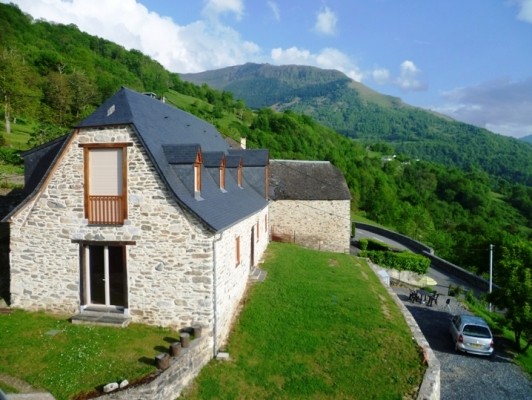 Vue d'ensemble de la grange