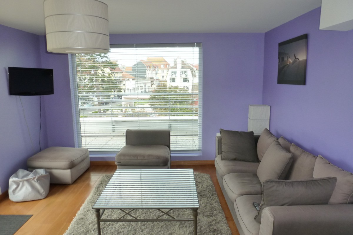 Espace salon donnant sur la terrasse (2ème étage)
