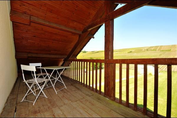 Terrasse chambre à l'étage