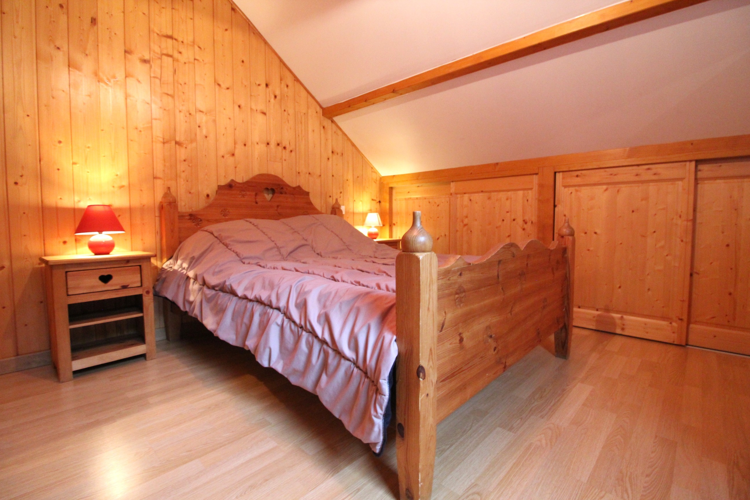 Chambre n°2 - Le Chalet Vert, 1er étage, à La Bresse