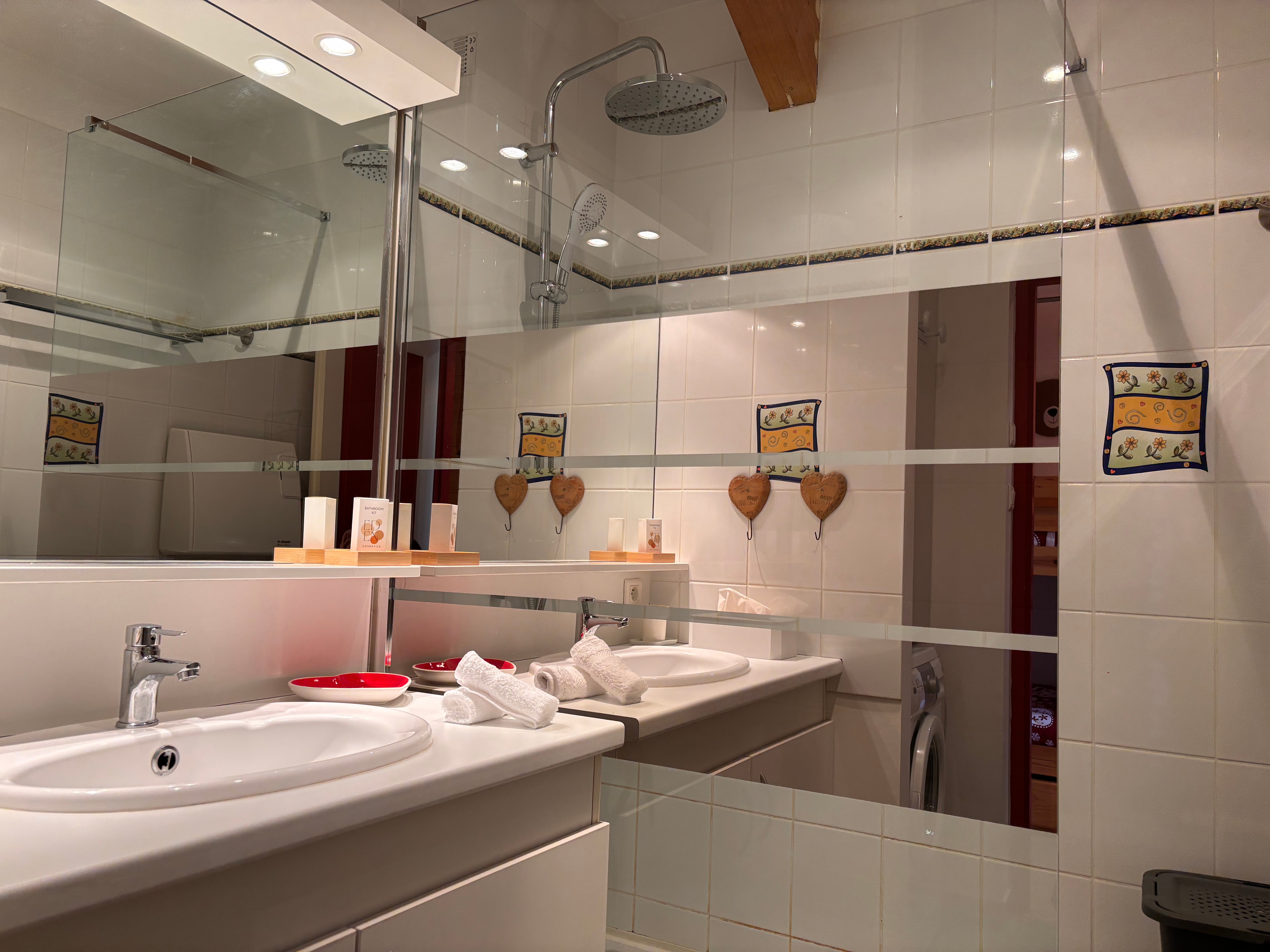 Salle d'eau - Appartement "Coup de Cœur" à Gérardmer