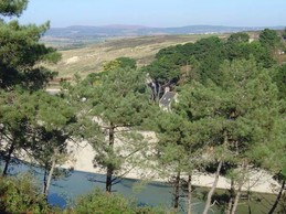 L'anse de Tréfeuntec vue de la terrasse