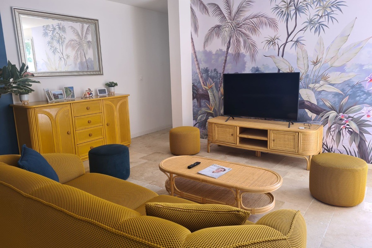 Maison de vacances "La Clairière" avec un jardinet et un garage pour 6 personnes, à St Trojan Les Bains, sur l'ile d'Oléron, en Charente maritime.