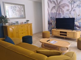 Maison de vacances "La Clairière" avec un jardinet et un garage pour 6 personnes, à St Trojan Les Bains, sur l'ile d'Oléron, en Charente maritime.