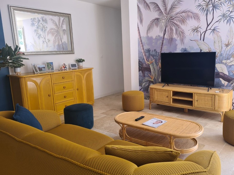 Maison de vacances "La Clairière" avec un jardinet et un garage pour 6 personnes, à St Trojan Les Bains, sur l'ile d'Oléron, en Charente maritime.