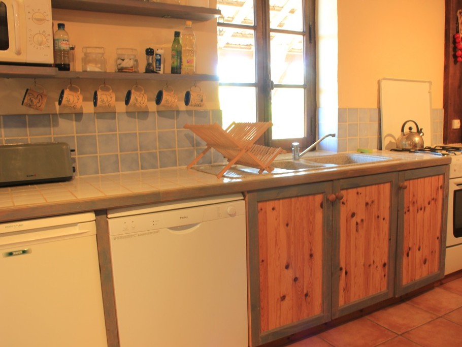 La cuisine, fonctionnelle et conviviale