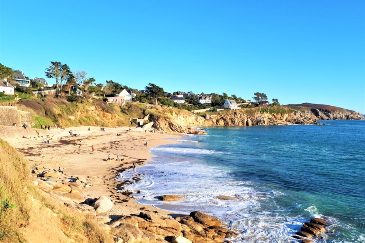 Plage de Trégana à Locmaria-Plouzané