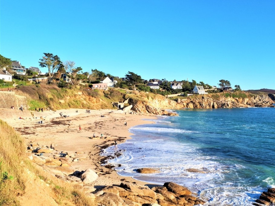 Plage de Trégana à Locmaria-Plouzané