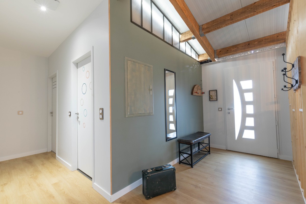 entrée et couloir accès chambres
photo : Isa'bell photographie