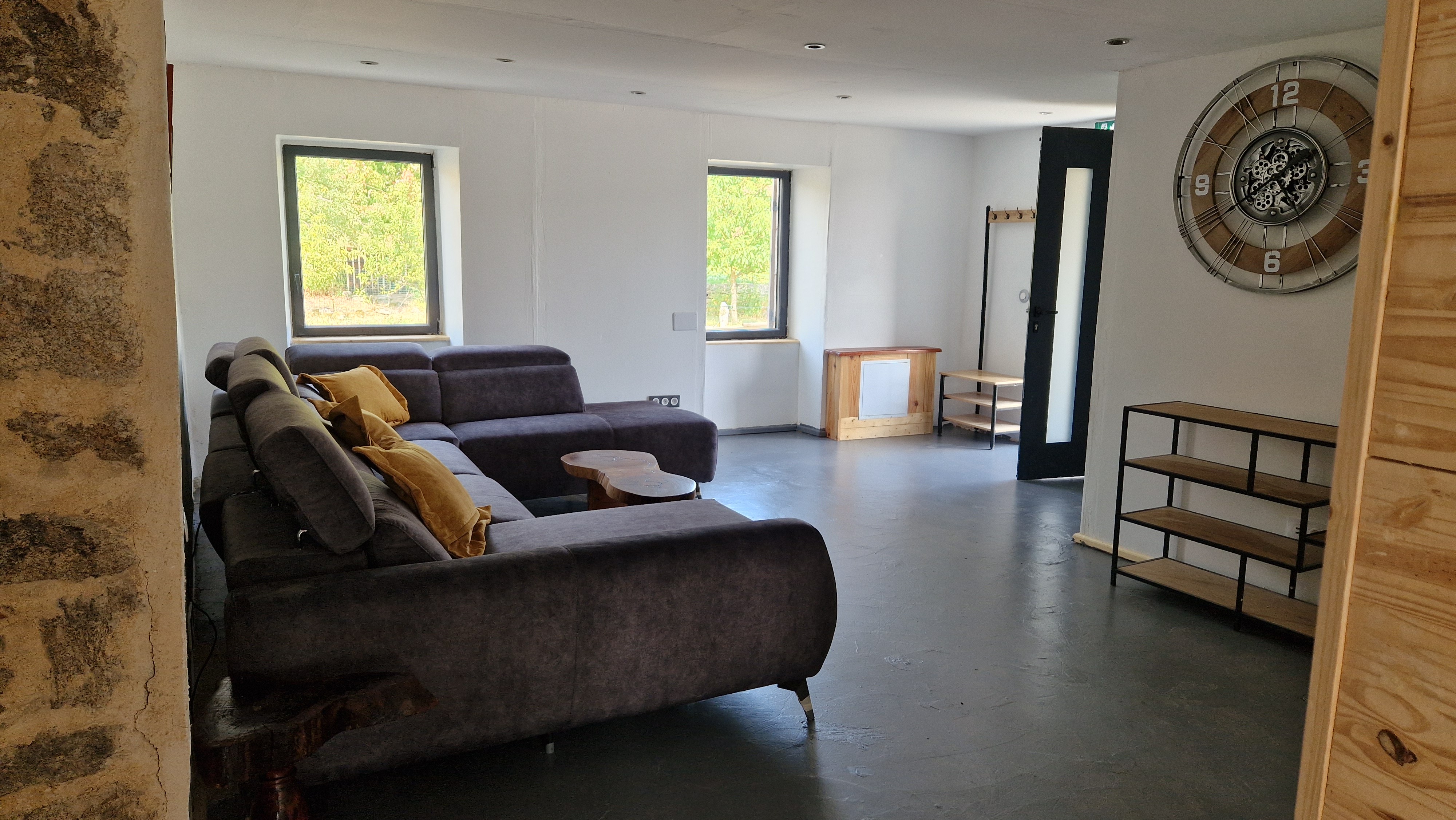 Le grand salon - Gîte Ukhutula , Vollore-Montagne , Puy-de-Dôme , Auvergne