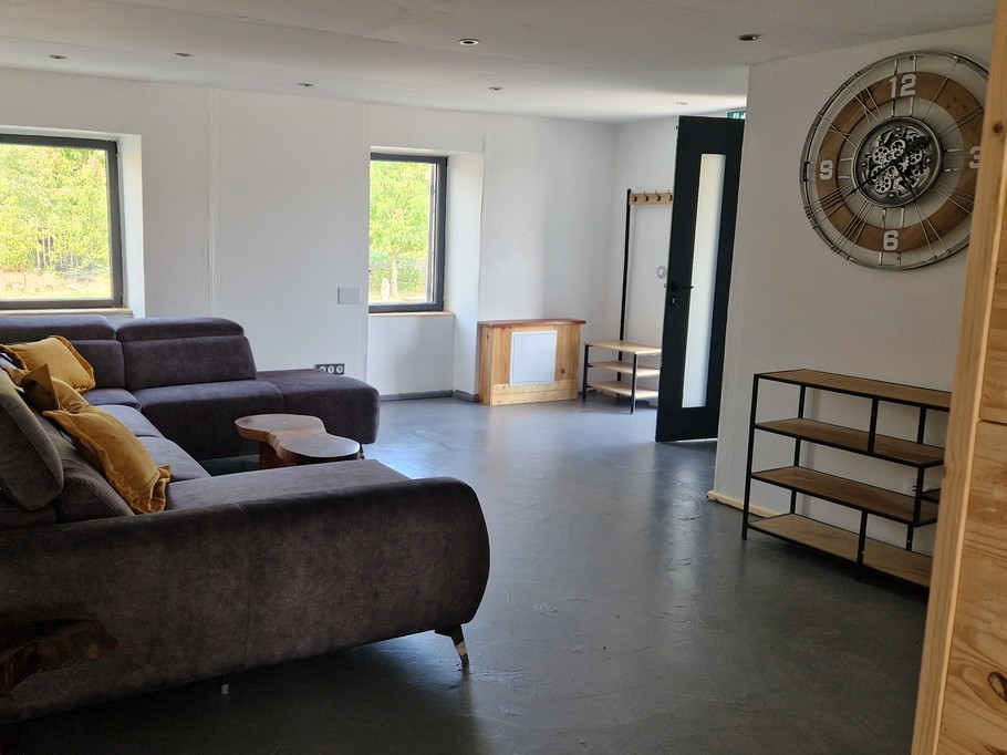 Le grand salon - Gîte Ukhutula , Vollore-Montagne , Puy-de-Dôme , Auvergne