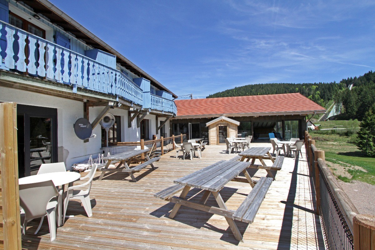 la terrasse commune