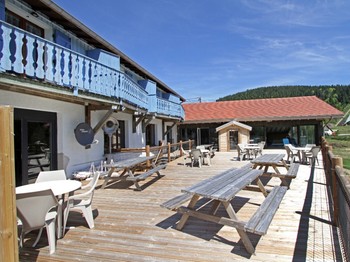 the communal terrace