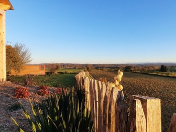 Duffort-Gers-Domaine de la Cambre-roulotte-camping à la ferme-nature-déconnexion-carrière
