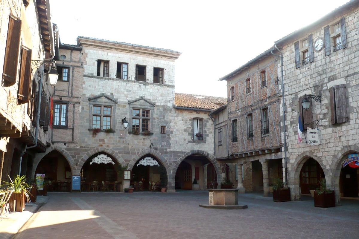 Castelnau de Montmiral (Tarn près de Toulouse) en Occitanie