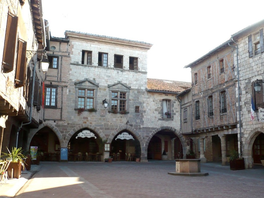 Castelnau de Montmiral (Tarn près de Toulouse) en Occitanie