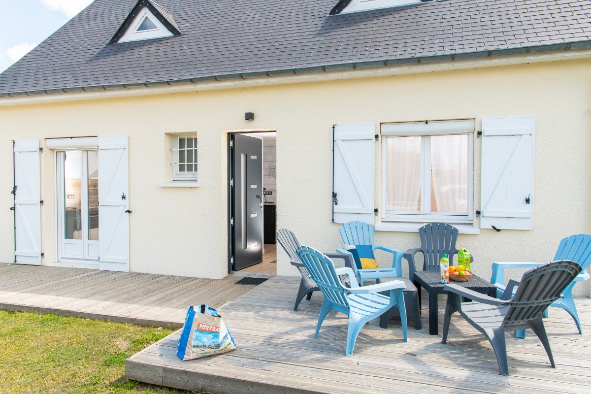 Entrée terrasse avant