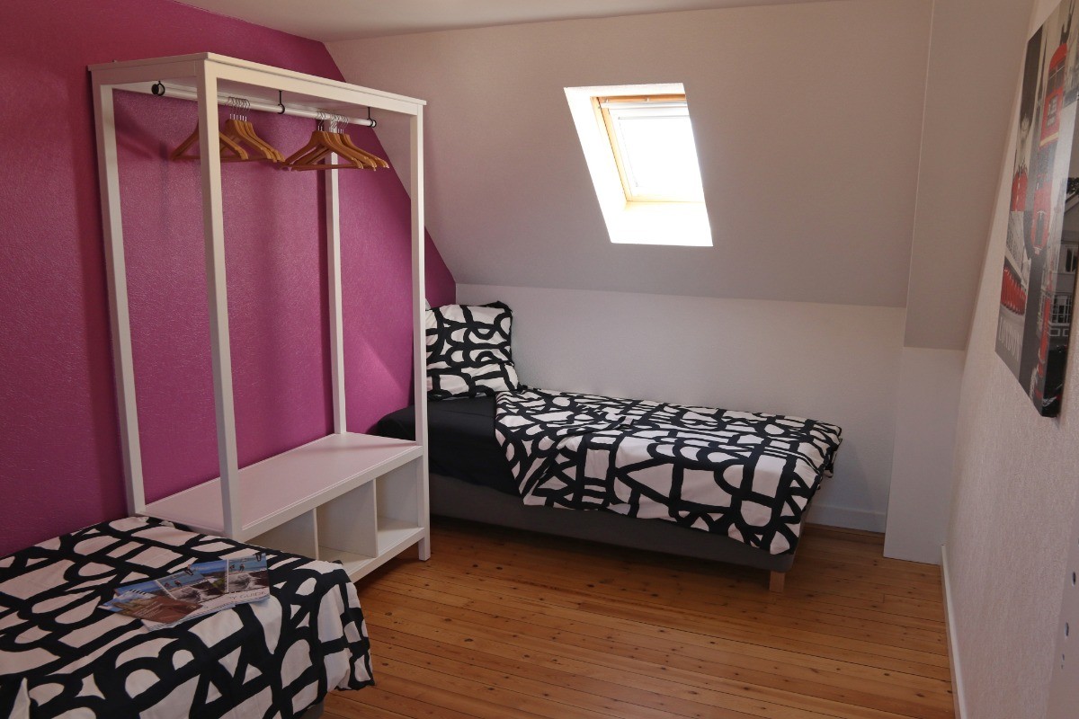 Chambre avec 2 lits 90 au deuxième étage